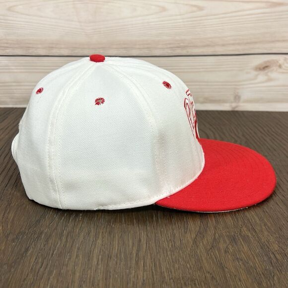 Vintage ANNCO Cincinnati Reds Hat Snapback Cap Pro Line MLB 90s USA Red/White - Picture 5 of 12